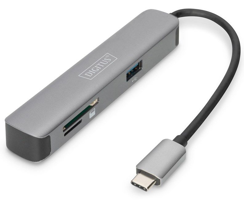 Digitus DA-70891 Type-C- 2xUSB3.0/HDMI/SD-Micro SD