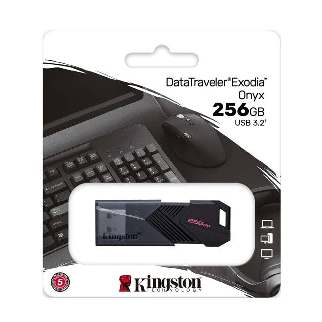 Kingston 256GB ExodiaOnyx USB3.2 Gen 1 DTXON/256GB