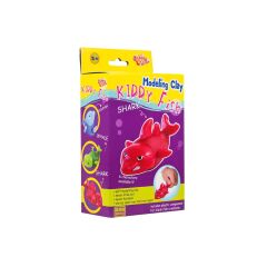 Kiddy Clay 12 Model Hamur + Balık Kalıpları (6 Farklı Balık Seti)