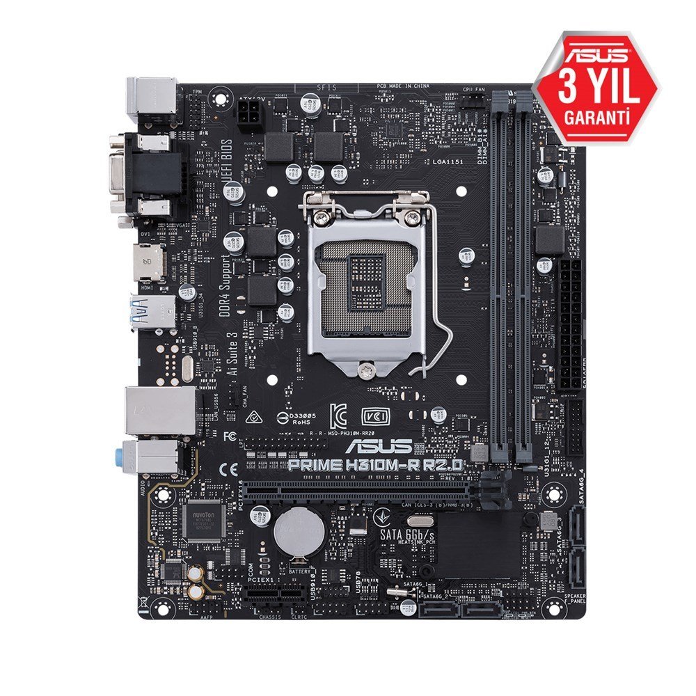 Asus Prime H310M-R R2.0 1151P DDR4 Vga