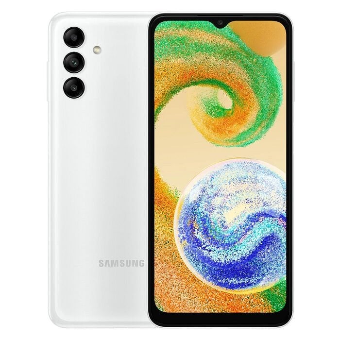 SAMSUNG GALAXY A04S 128GB 4GB RAM BEYAZ - DİST.