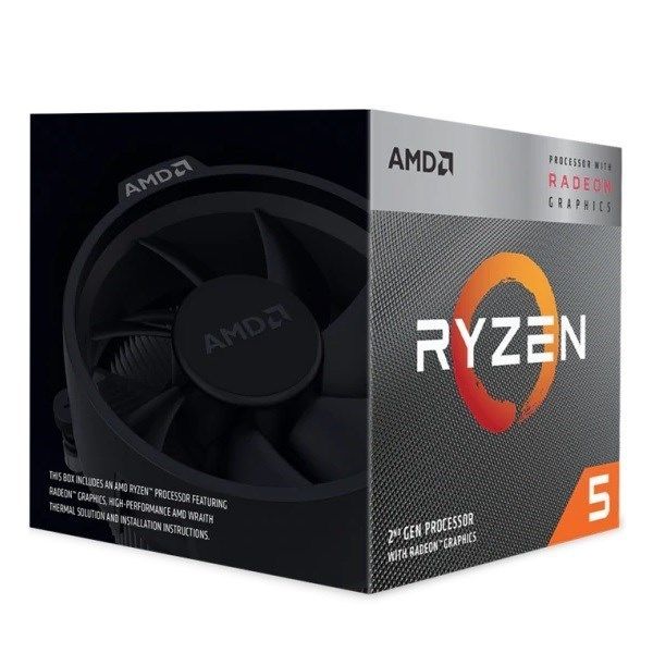 Amd Ryzen 5 3400G AM4Pin 65W (Box)