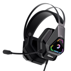 GamePower Fujin Siyah 7.1 Surround RGB Gaming Kulaklık
