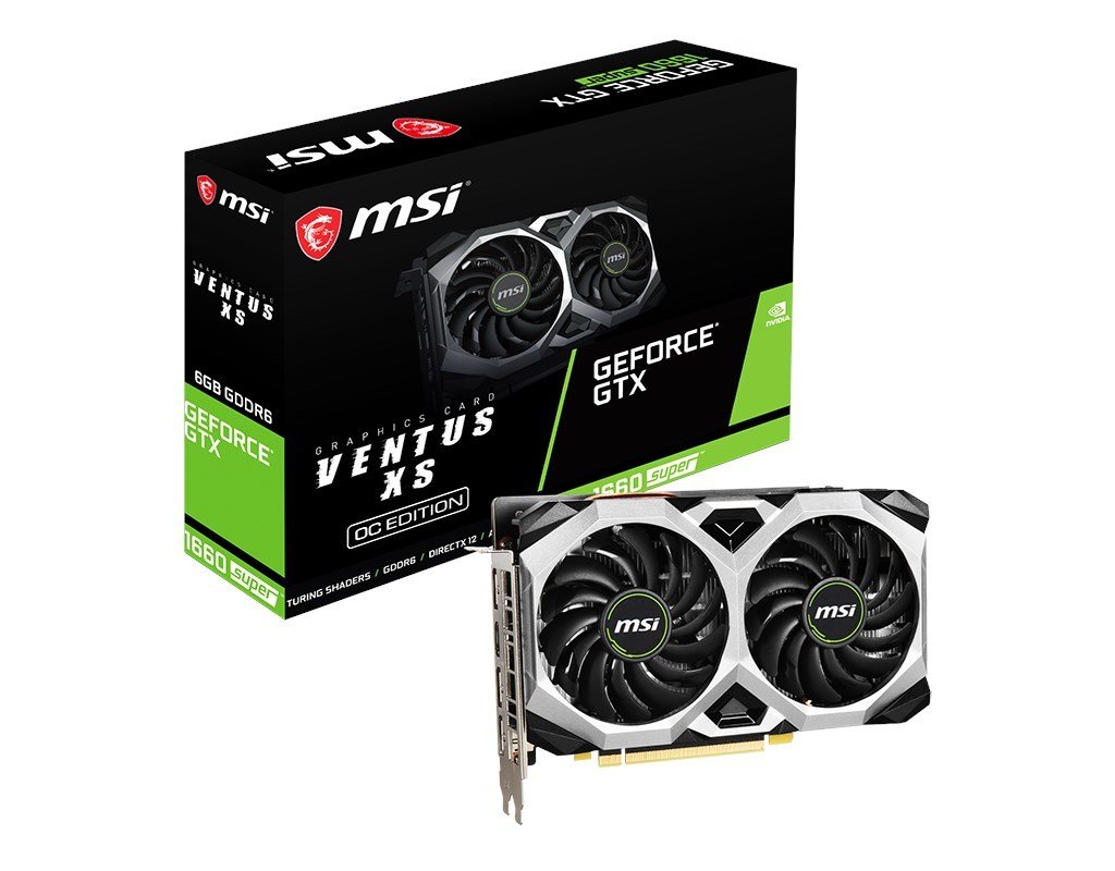 MSI GeForce GTX 1660 6GB Süper Ventus XS OC GDDR6
