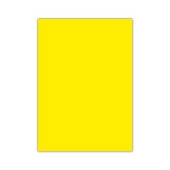 Bigpoint Fosforlu Fon Kartonu 50x70cm Sarı 50'li Paket