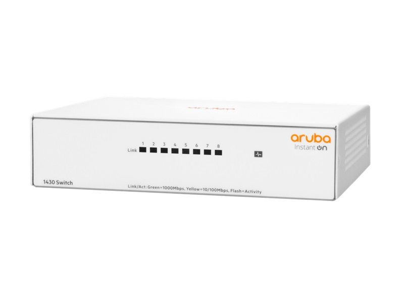 HP R8R45A 1430-8G 8PORT 10/100/1000 YÖNETİLEMEZ SWITCH