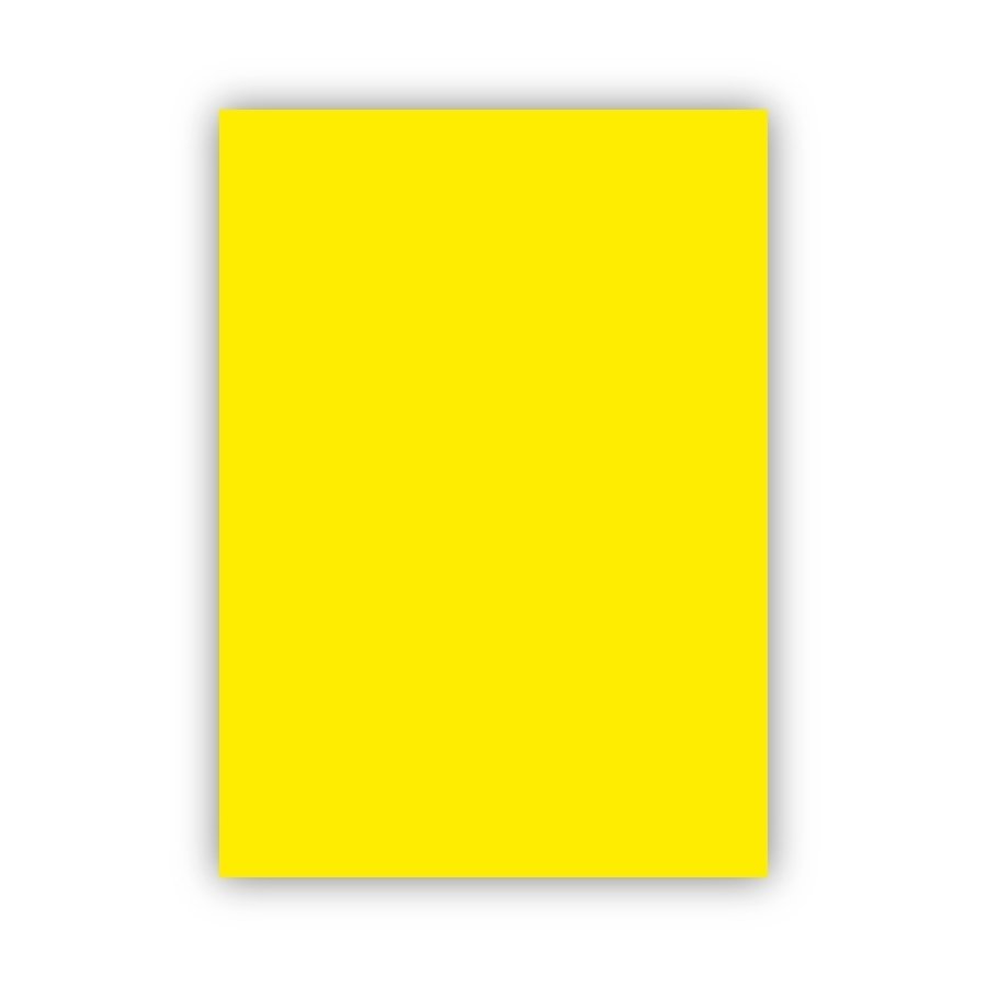 Bigpoint Fon Kartonu 50x70cm 120 Gram Limon Sarısı 100'lü Paket