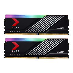 PNY XLR8 Gaming MAKO EPIC-X RGB 32GB (2x16GB) 6400MHz CL40 DDR5 Gaming Ram (MD32GK2D5640040MXRGB)