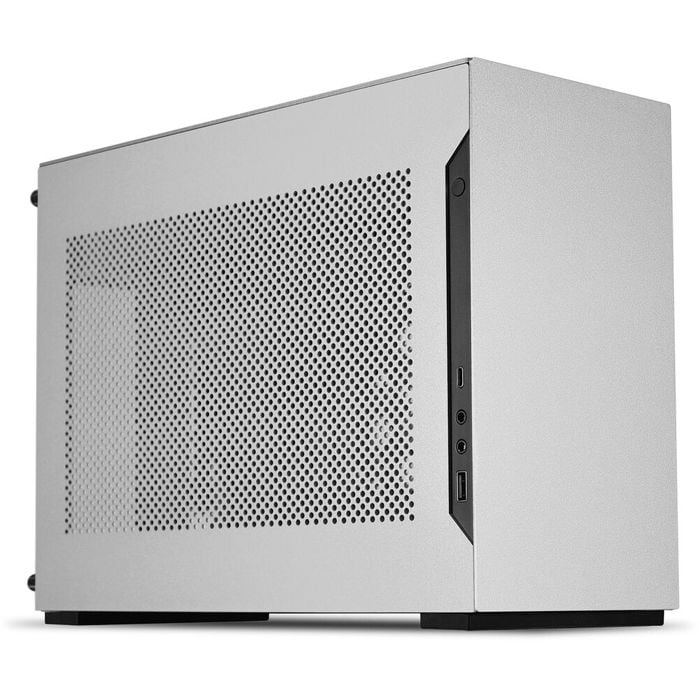Lian Li A4-H20 Silver A4-H20 A4 PCIe 4.0 Riser Kablolu USB Type-C Mesh Gümüş Mini-ITX Kasa