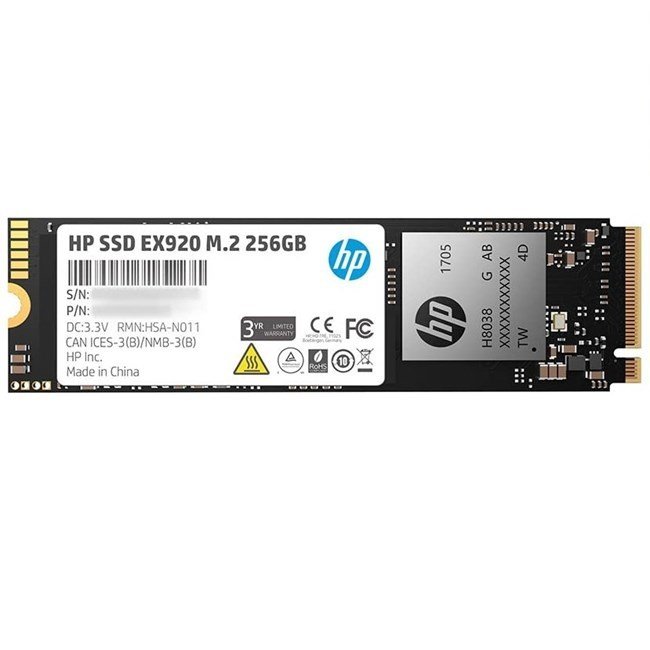 HP 256GB EX920 M.2 NVMe 3200/1200 2YY45AA
