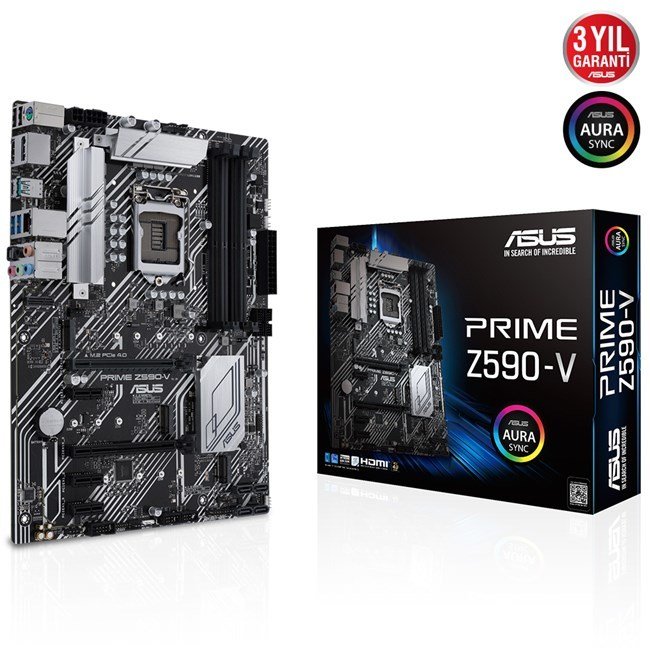 Asus Prime Z590-V SI 1200P Hdmi Dp Usb3.2