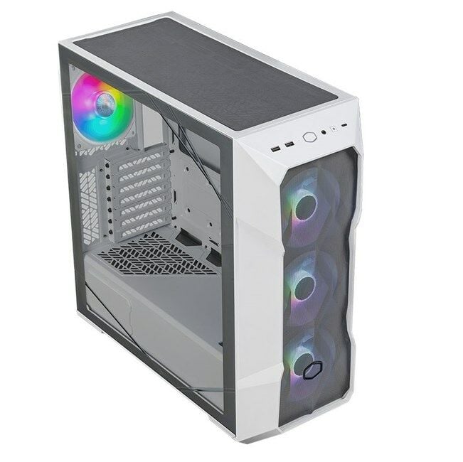 Cooler Master (M.Box TD500 V2) ARGB Beyaz (Psu yok