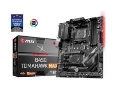 MSI B450 Tomahawk Max AM4 Ryzen DDR4 Dvi Hdmi