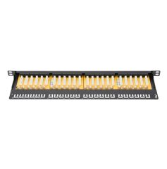 Digitus DN-91624U-SL-SH Cat6 (24 Port) Dolu Panel