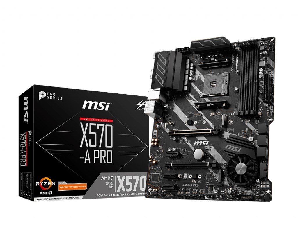 MSI X570-A Pro AM4 Ryzen DDR4 Hdmi