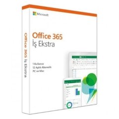 MS OFFICE 365 İŞ STANDART TR KUTU KLQ-00487