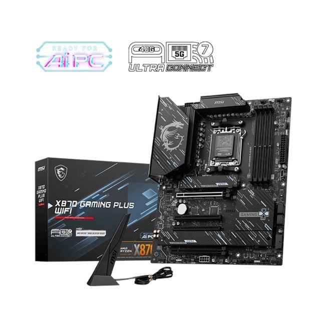 MSI X870 Gaming Plus Wifi AM5 Ryzen D5 Dp Type-C