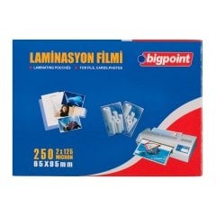 Bigpoint Laminasyon Filmi 65x95mm 125 Mikron 100'lü Kutu