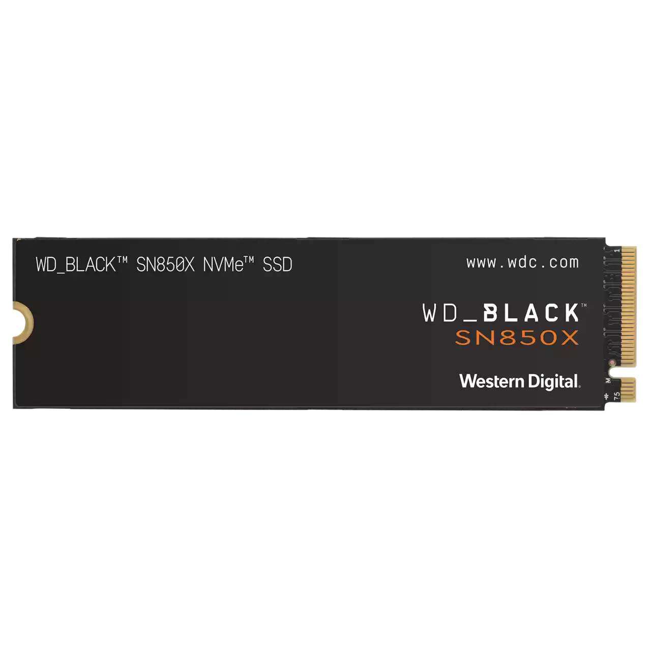 2TB WD BLACK SN850X M.2 NVMe 7300/6600MB/s WDS200T2X0E SSD