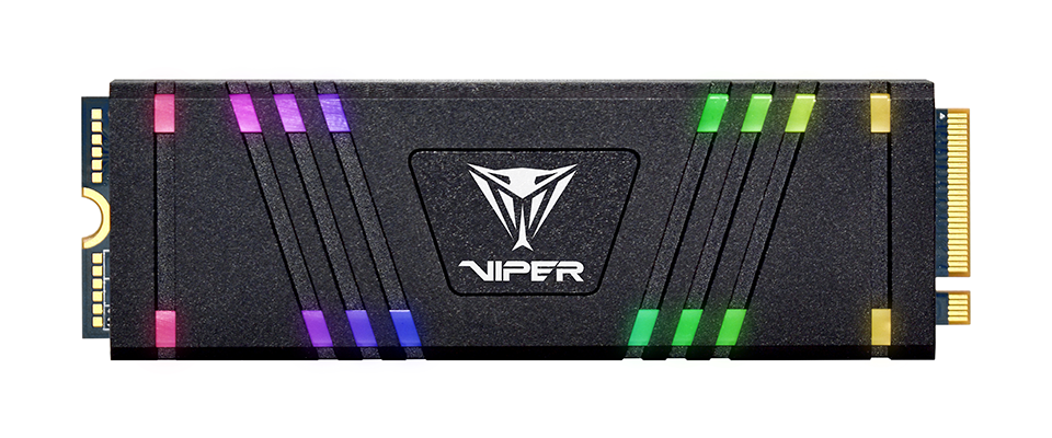 Patriot Viper VPR400 RGB 512GB 4600/3600MB/s Gen4 x4 NVMe M.2 SSD Disk (VPR400-512GM28H)
