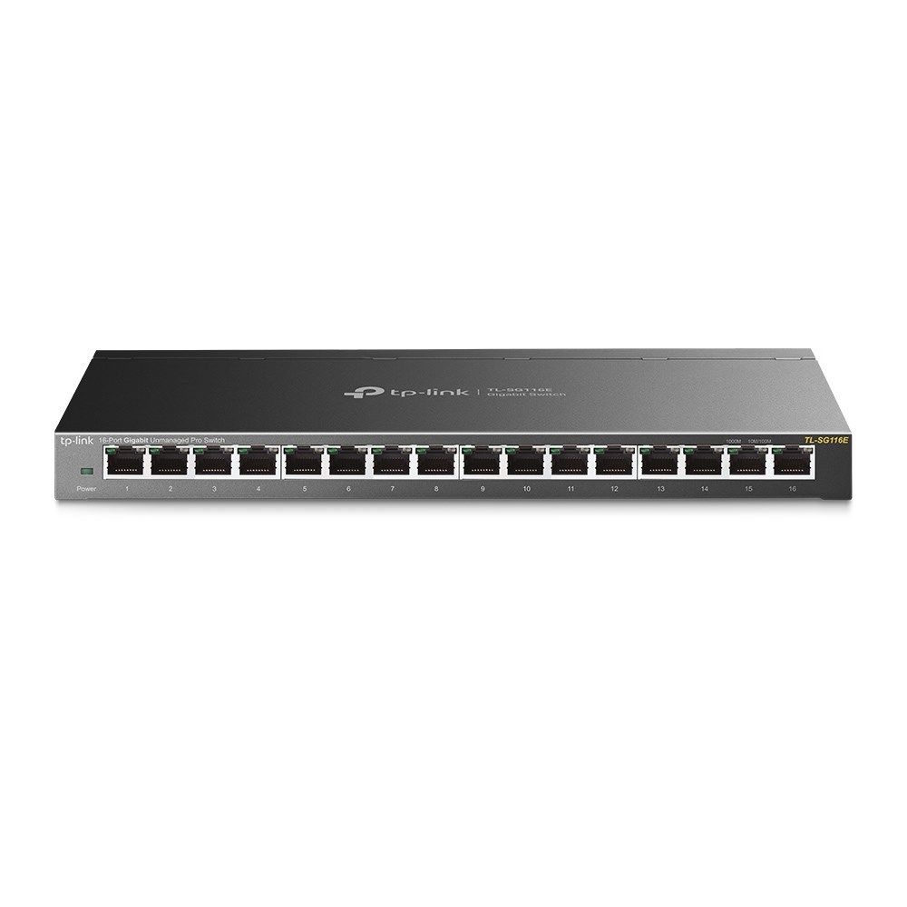 Tp-Link TL-SG116E 16-Port Gigabt Unmanaged Pro Sw