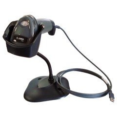 Zebra Symbol DS2208 2D El Tipi Usb Siyah (Stand)