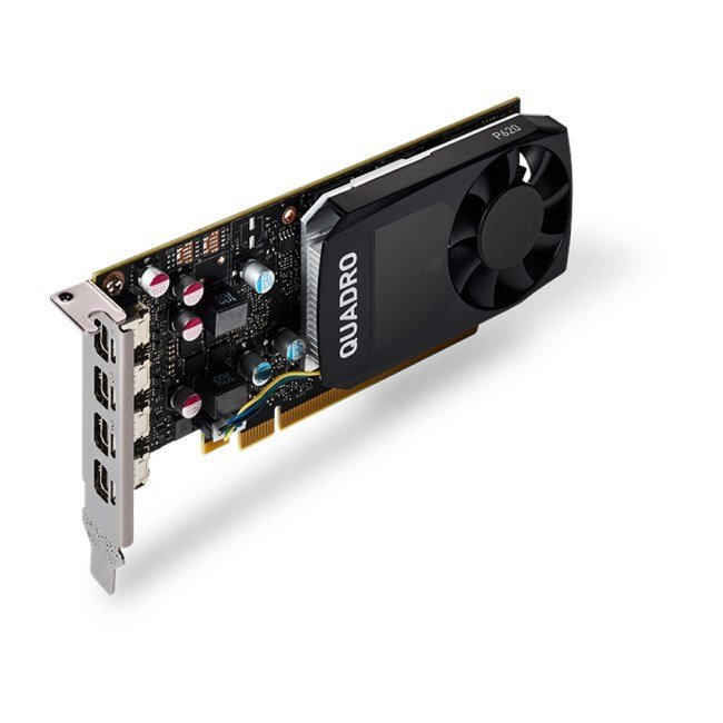 Pny Quadro P620 2GB GDDR5 128B 4mDP(mDP to DVI-D)