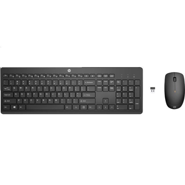 HP 230 Kablosuz İngilizce KlavyeMouse 18H24AA#ABB