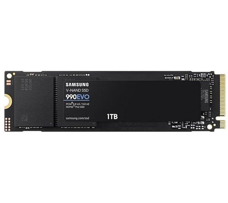 Samsung 990 Evo 1TB M.2 NVMe SSD (5000-5000MB/s)