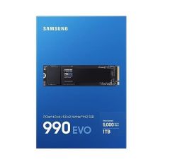 Samsung 990 Evo 1TB M.2 NVMe SSD (5000-5000MB/s)