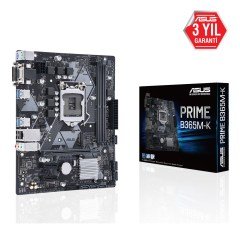 Asus Prime B365M-K 1151P DDR4 Vga Dvi-D Usb3.1