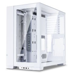 Lian Li O11 Dynamic Evo White O11DEW Temperli Cam ARGB USB Type-C Beyaz E-ATX Mid-Tower Gaming Kasa