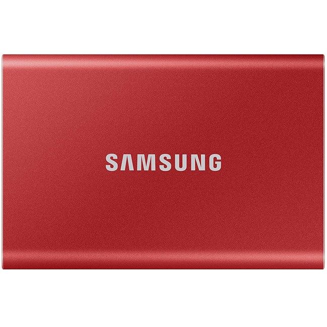 Samsung T7 500GB Usb3.2 Kırmızı Taşınabilir