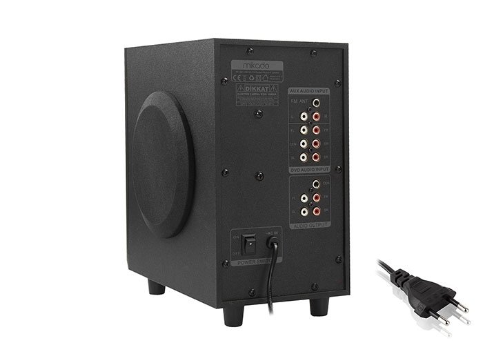 MİKADO MD-505 5+1 70W USB+SD+FM BLUETOOTH SPEAKER