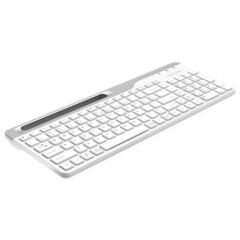 A4 Tech FBK25-B Beyaz Bluetooth ve Wireless Multimedya Q Klavye
