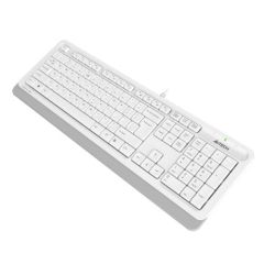 A4 Tech FK10 Beyaz Kablolu Multimedya Q Klavye USB