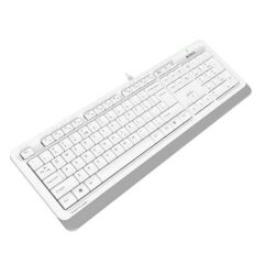 A4 Tech FK10 Beyaz Kablolu Multimedya Q Klavye USB