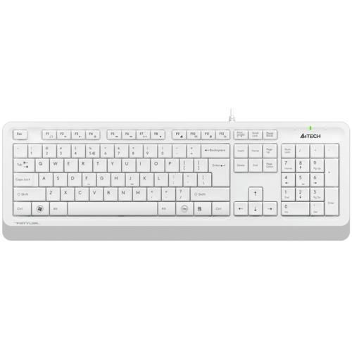 A4 Tech FK10 Beyaz Kablolu Multimedya Q Klavye USB