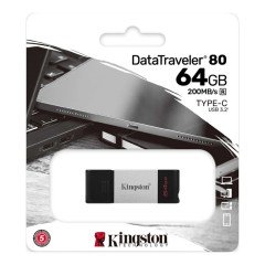 Kingston 64GB DT80 Data Traveler Type C DT80/64GB
