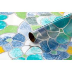 Bigpoint Yapışkanlı Folyo 2m Vitray Desen No:63 12'li Kutu