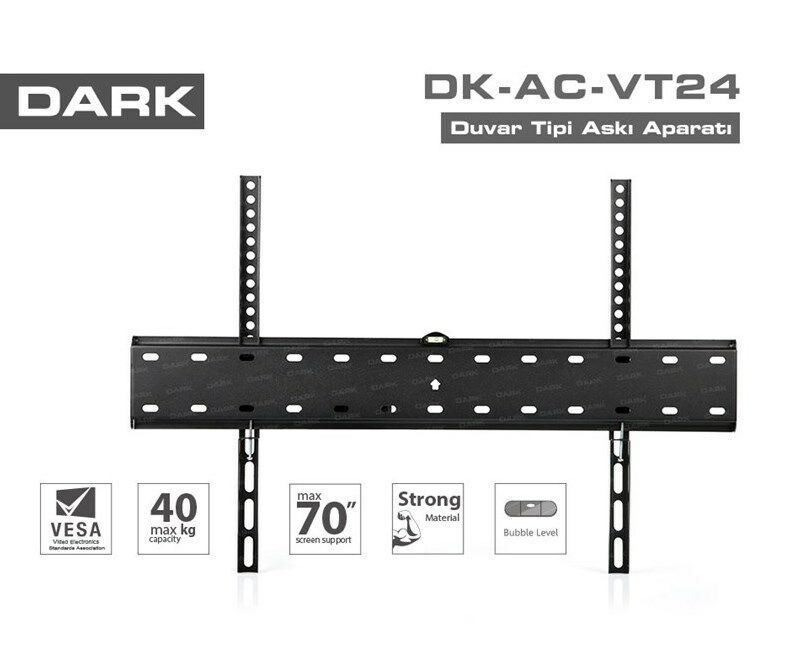 Dark DK-AC-VT24 37''-70'' Duvar Tipi TV Askı Aparatı