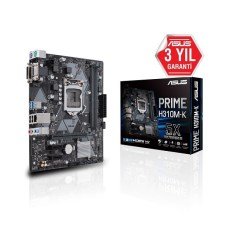 Asus Prime H310M-K R2 1151P DDR4 Vga Dvi-D Usb3.1