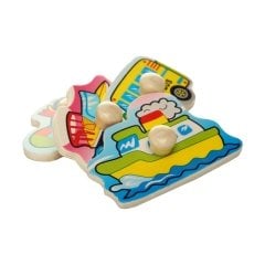 Hongji Ahşap Puzzle Taşıtlar