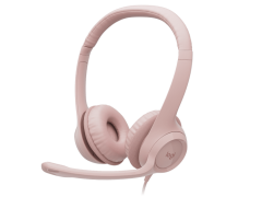 Logitech H390 Kablolu Mikrofonlu Kulak Üstü Kulaklık Pembe 981-001281