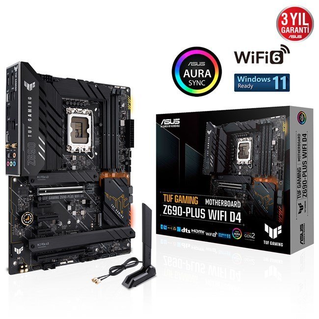 Asus Tuf Gaming Z690-Plus Wifi D4 1700P Hdmi Dp