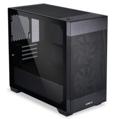 Lian Li Lancool 205M Mesh Black 2x140mm ARGB Fan Temperli Cam USB 3.0 Mesh Siyah mATX Mid-Tower Gaming Kasa