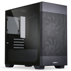 Lian Li Lancool 205M Mesh Black 2x140mm ARGB Fan Temperli Cam USB 3.0 Mesh Siyah mATX Mid-Tower Gaming Kasa