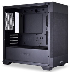 Lian Li Lancool 205M Mesh Black 2x140mm ARGB Fan Temperli Cam USB 3.0 Mesh Siyah mATX Mid-Tower Gaming Kasa