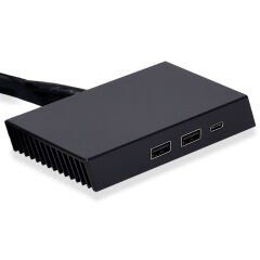 LIAN LI O11D EVO Additional I/O BLACK KIT