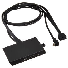 LIAN LI O11D EVO Additional I/O BLACK KIT